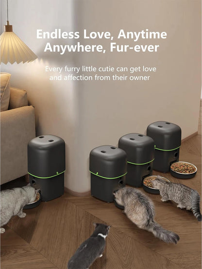 Furpipi Smart Cat Feeder with 1080P Camera – WiFi App Control