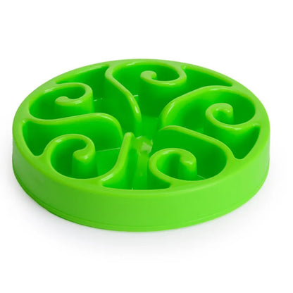 COOYOMOO Anti-Gulping Slow Feeder Dog Bowl – Fun Maze Design
