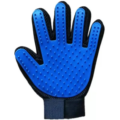 EelJoy 2-in-1 Pet Grooming Glove – Deshedding Massage Brush