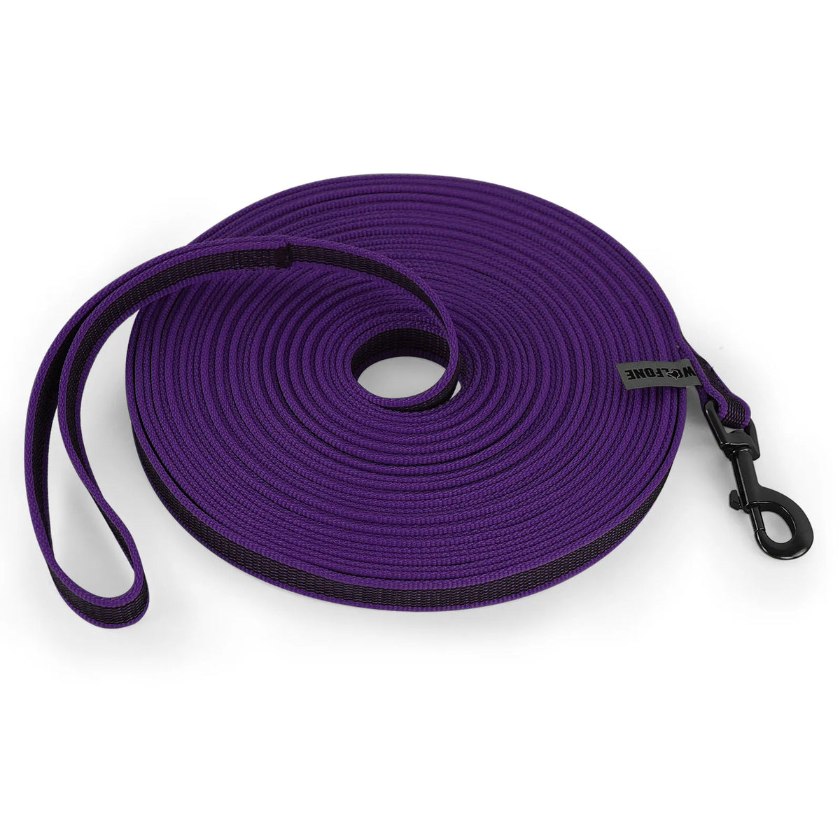 extra-long fiber dog training leash for small and large dog breeds