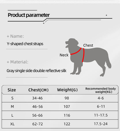 No-Pull Vest Harness for Small Dogs & Cats - Reflective, Adjustable