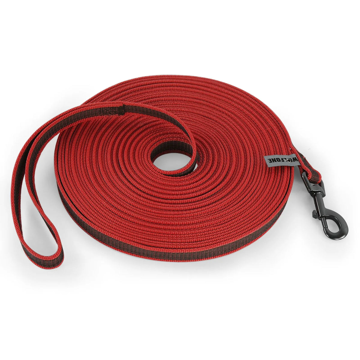 extra-long fiber dog training leash for small and large dog breeds