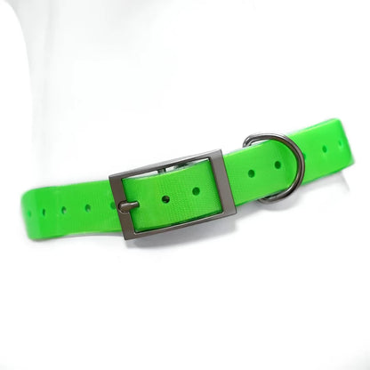 2.5cm Wide Heavy-Duty TPU Dog Collar for Hunting, Training, and Everyday Walks