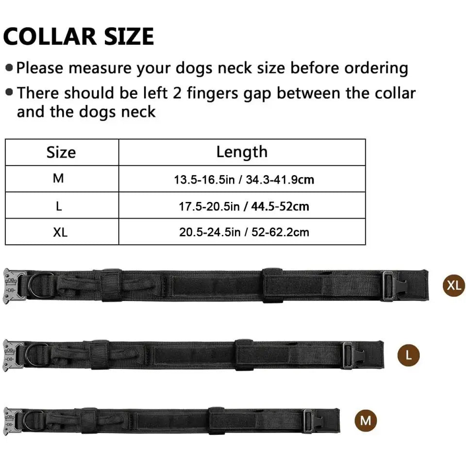 tactical dog harness set with molle pouches – training vest