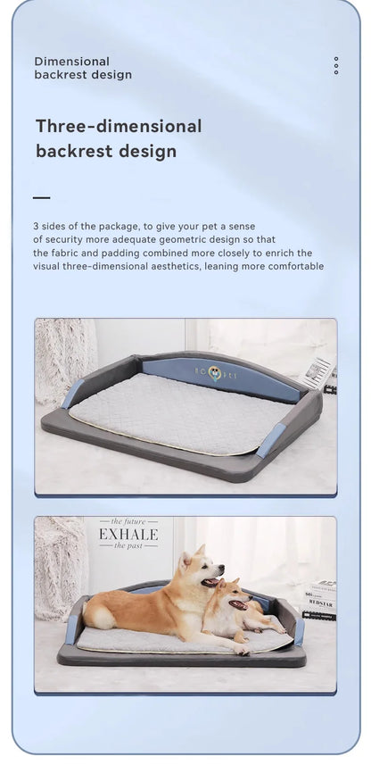 Orthopedic Dog Bed for Large Dogs, Washable Foam Sofa Bed, Waterproof
