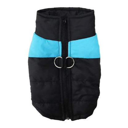 Waterproof Padded Dog Jacket – Warm Zipper Vest for All Sizes