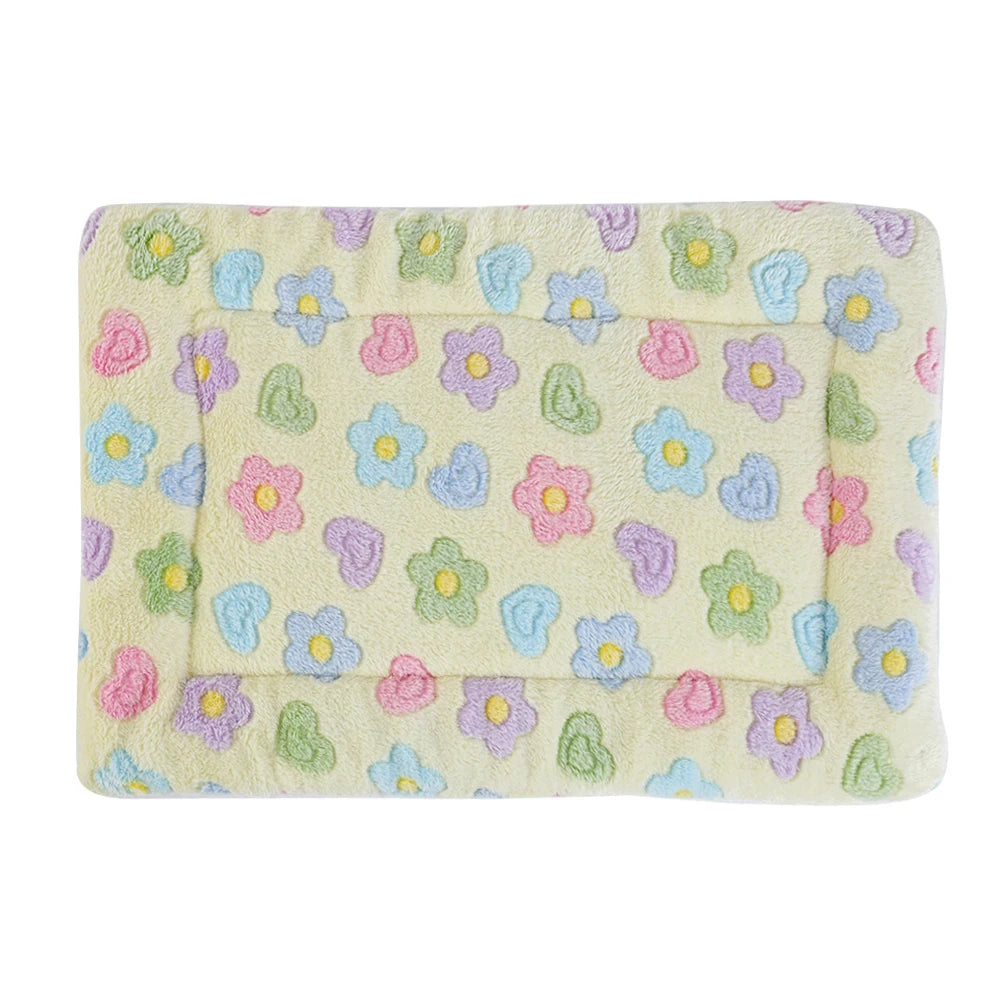 thickened dog bed mat warm machine washable blanket for puppies and cats