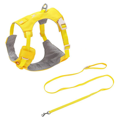 Lightweight Dog Harness & Leash Set - Anti-Pull, Escape-Proof Fit