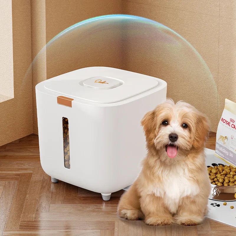 large pet food storage bucket – moisture-proof sealed container