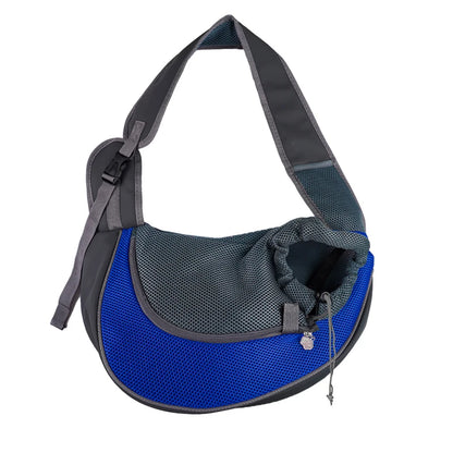 Breathable Mesh Sling Carrier Backpack for Small Cats & Dogs, Travel