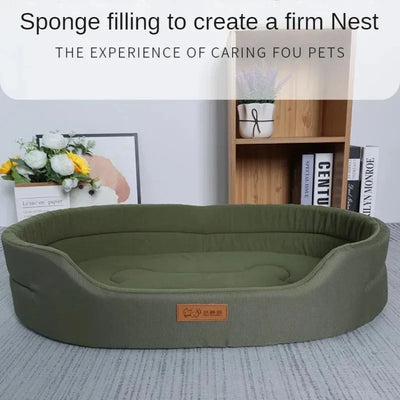 Fluffy Pet Bed Cushion - Cozy Winter Sofa Mat for Small to Large Dogs