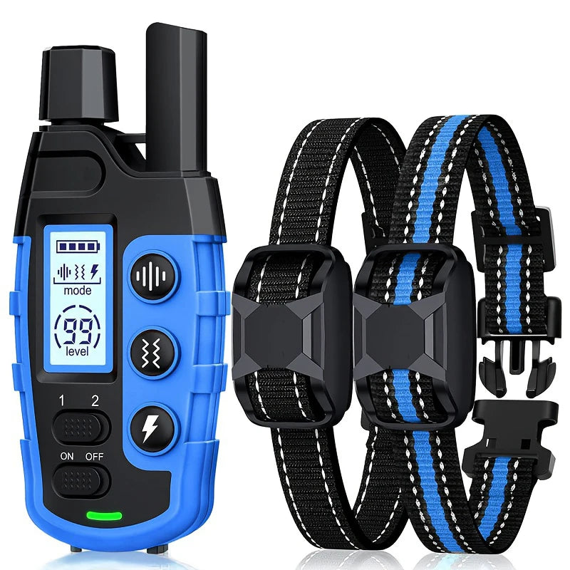 3300ft waterproof remote dog training collar with vibration and sound modes