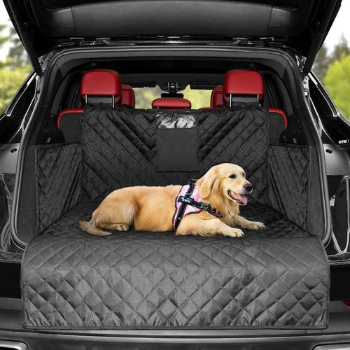 Wear-Resistant Waterproof Dog Car Seat Cover for SUVs and Vehicles