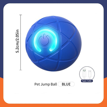 Smart Bouncing Ball Interactive Electronic Pet Toy for Dogs & Cats