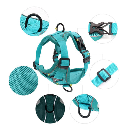 Adjustable Harness & Leash Set for Small Dogs - Reflective, Breathable