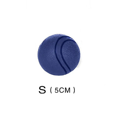 Durable Rubber Bounce Ball - Bite-Resistant Dog Toy for All Sizes