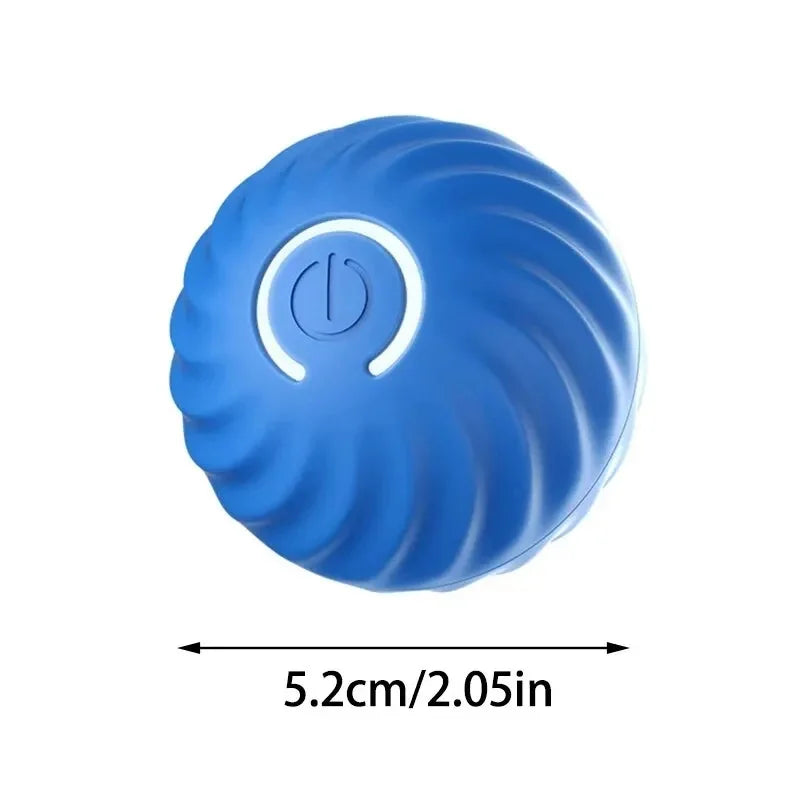 smart bouncing ball interactive electronic pet toy for dogs & cats