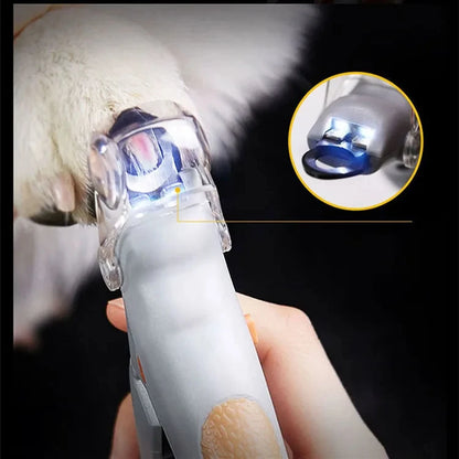 Professional LED Light Pet Nail Clippers for Dogs, Cats & Rabbits