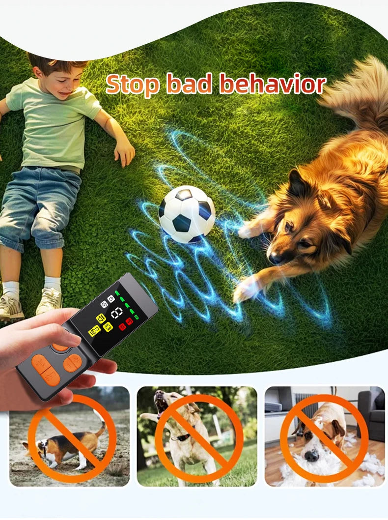ultrasonic dog repellent & training device, portable type-c charge