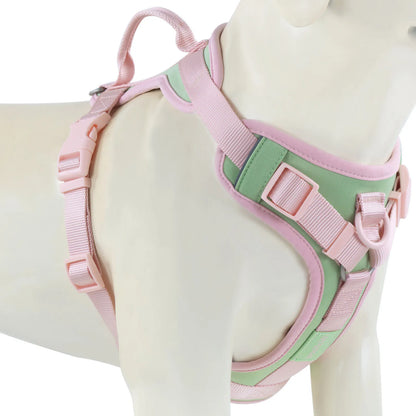Luxury Chocolate No-Pull Dog Harness for Small, Medium, Large Dogs