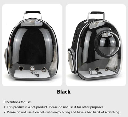 Transparent Bubble Pet Carrier Backpack for Cats & Small Dogs