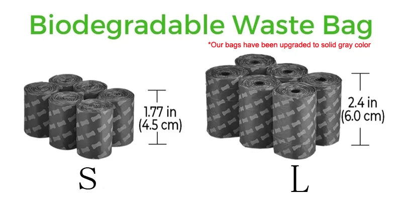 foldable dog poop scooper with waste bags for easy cleanup