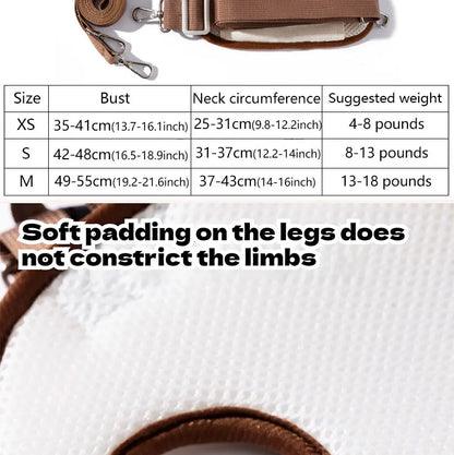 Breathable Pet Carrier Backpack for Dogs & Cats, Multi-Carry