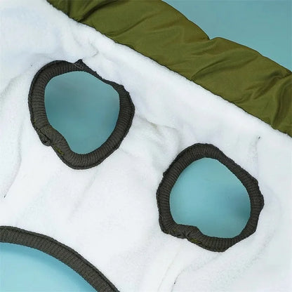 Winter Dog Jacket with Built-In Harness – Warm Splash-Proof Coat