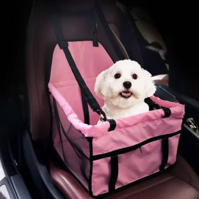 Foldable Hammock Car Seat Cover for Safe Pet Travel, All Dog Breeds