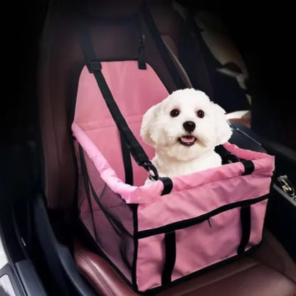 Foldable Hammock Car Seat Cover for Safe Pet Travel, All Dog Breeds