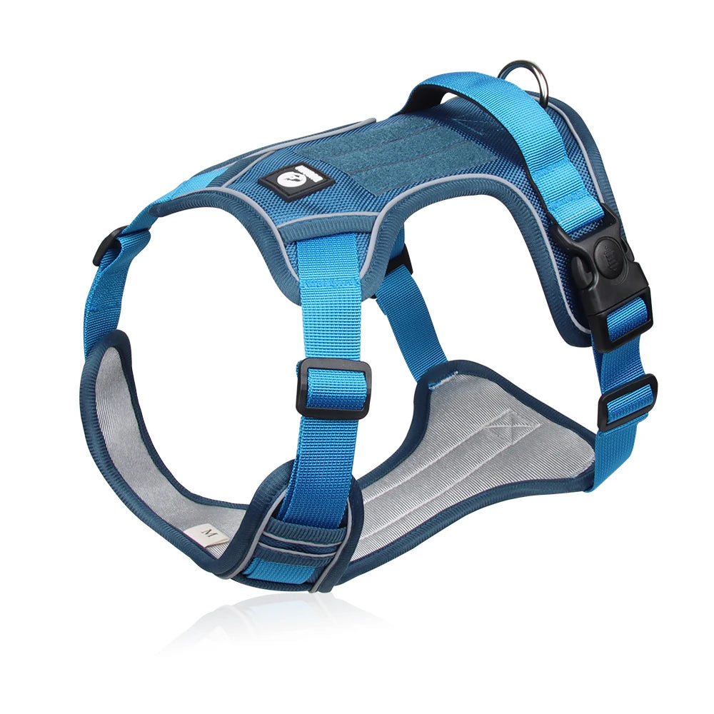 adjustable reflective oxford dog vest harness for training and walks
