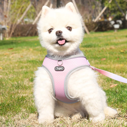 Step-In Dog Harness with Reflective, Breathable Design, Adjustable