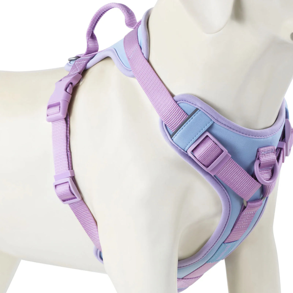 luxury chocolate no-pull dog harness for small, medium, large dogs