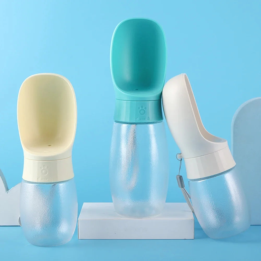 portable leak-proof pet water bottle – travel drinking cup dispenser