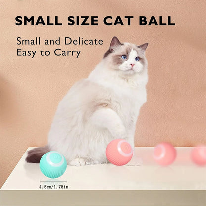 Smart Bouncing Ball Interactive Electronic Pet Toy for Dogs & Cats