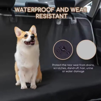 Foldable Hammock Car Seat Cover for Safe Pet Travel, All Dog Breeds