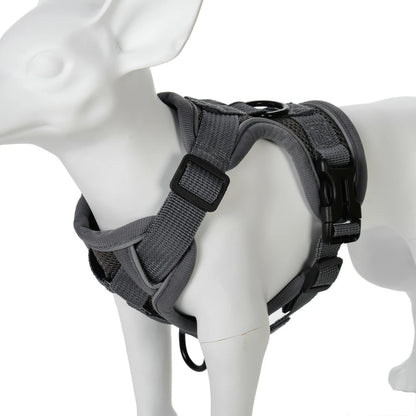 Adjustable Harness & Leash Set for Small Dogs - Reflective, Breathable
