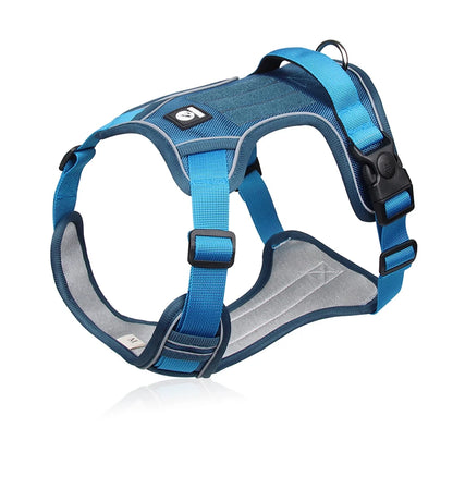 Adjustable Reflective Oxford Dog Vest Harness for Training and Walks