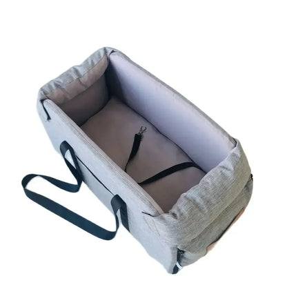 Portable Car Booster Seat & Carrier Bag for Small Dogs & Cats