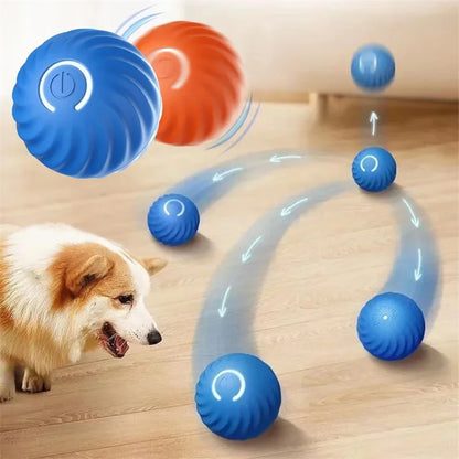 Smart Bouncing Ball Interactive Electronic Pet Toy for Dogs & Cats