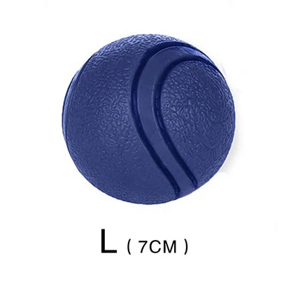 Durable Rubber Bounce Ball - Bite-Resistant Dog Toy for All Sizes