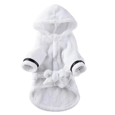 Soft Dog Bathrobe & Pajamas, Quick-Dry Bath Towel Robe for Pets