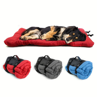 Waterproof Anti-Slip Pet Bed Cushion - Washable Outdoor Dog Mattress