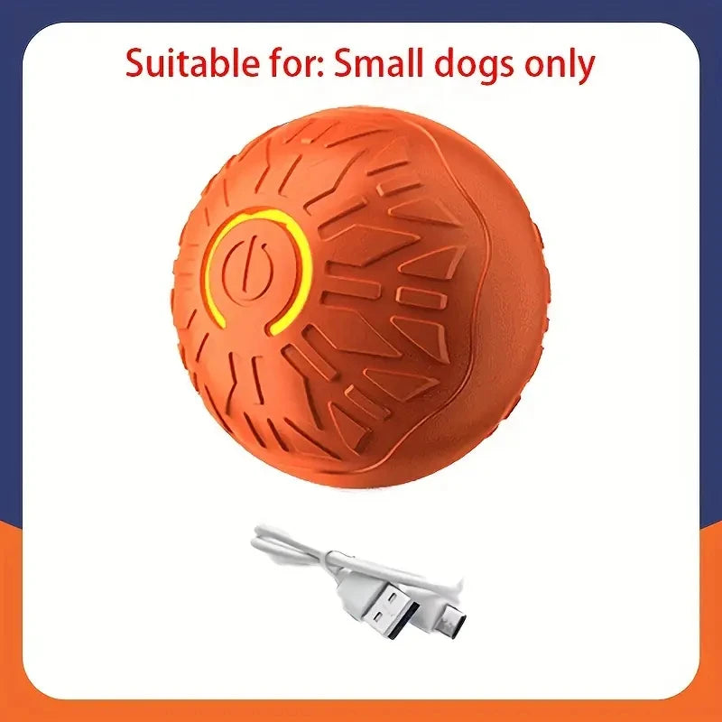 smart bouncing ball interactive electronic pet toy for dogs & cats