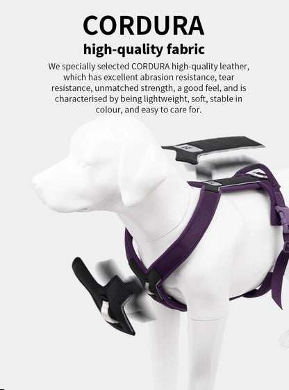 No-Pull Dog Harness - Reflective, Padded & Adjustable with Handle