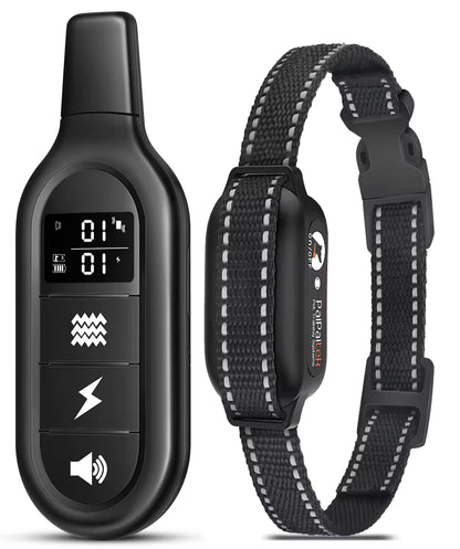IPX7 Waterproof Rechargeable Dog Training Collar for 1-3 Dogs, 3300FT Range