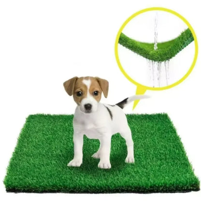 Reusable Artificial Grass Dog Toilet Mat for Balcony and Garden Use