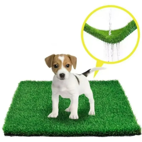 Reusable Artificial Grass Dog Toilet Mat for Balcony and Garden Use