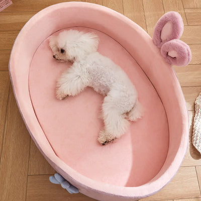 Detachable Washable Pet Bed – Soft Year-Round Dog & Cat Mat