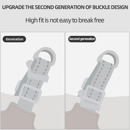 Adjustable Reflective Dog Harness for Hiking, Walking, and Travel